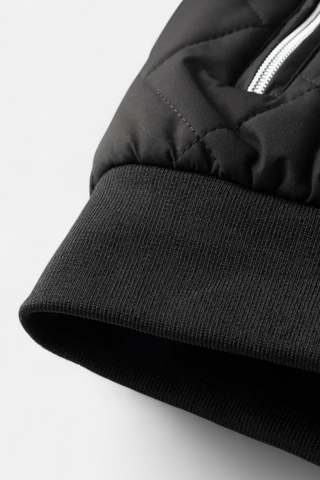 Maison Marlowe | Men’s Quilted Winter Jacket – Fleece-Lined Zip-Up