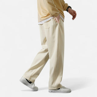 Maison Marlowe | Men’s Relaxed Drawstring Trousers – Comfort-Fit Jogger Pants