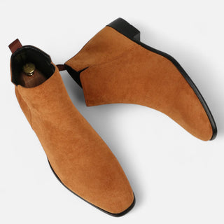 Maison Marlowe | Men’s Chelsea Boots – Sleek Square-Toe Design