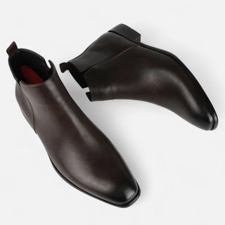 Maison Marlowe | Men’s Chelsea Boots – Sleek Square-Toe Design
