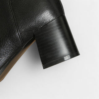 Maison Marlowe | Chelsea Boots with Pointed Toe and Square Block Heel