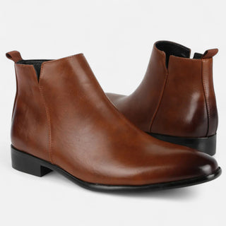 Maison Marlowe | Men’s Chelsea Boots – Sleek Square-Toe Design