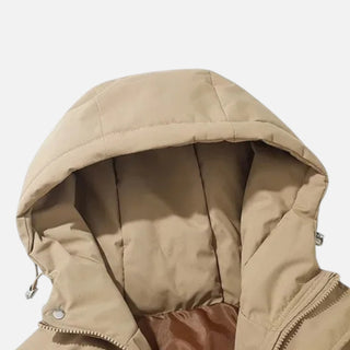 Maison Marlowe | Unisex Hooded Puffer Jacket - Lightweight Insulated Winter Coat