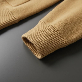 Maison Marlowe | Men’s Cashmere Wool Jacket – Button-Up with Classic Collar