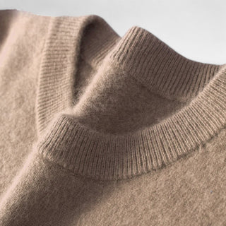 Maison Marlowe | Men’s Wool Blend Crewneck Sweater – Classic Lightweight Knit