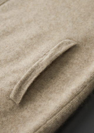 Maison Marlowe | Men’s Wool Zip Jacket – Minimalist Stand Collar