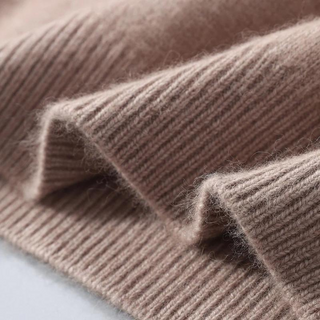 Maison Marlowe | Men’s Cashmere Wool Half Zip Sweater – Ribbed Mock Neck