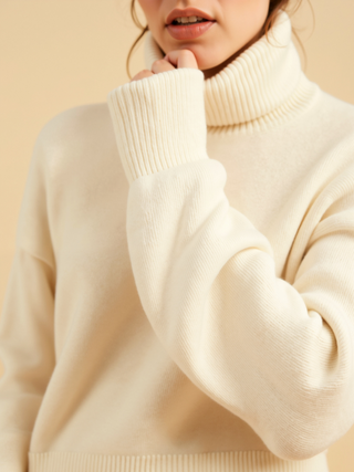 Maison Marlowe | Wool Turtleneck Sweater
