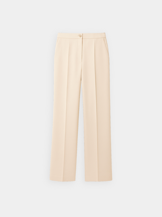 Maison Marlowe | Tailored Wide-Leg Trousers – High-Waisted Classic Fit