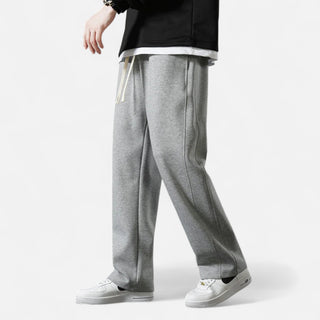 Maison Marlowe | Men’s Relaxed Drawstring Trousers – Comfort-Fit Jogger Pants