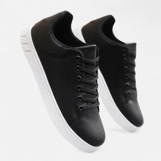 Maison Marlowe | Men’s Leather Low-Top Sneakers – Minimalist Everyday Design
