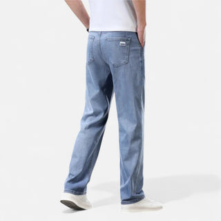 Maison Marlowe | Men’s Relaxed Straight-Leg Denim Trousers – Casual Jeans