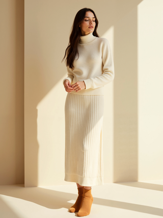 Maison Marlowe | Wool Turtleneck Sweater
