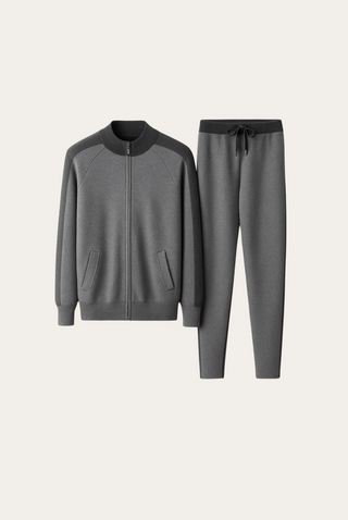 Maison Marlowe | Cashmere Blend Knitted Tracksuit Set