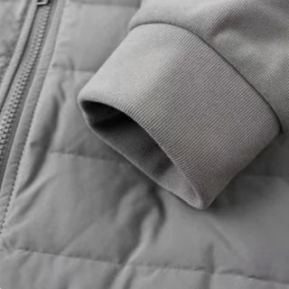 Maison Marlowe | Men’s Hybrid Hooded Jacket – Lightweight Quilted Zip-Up