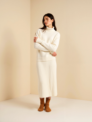 Maison Marlowe | Wool Turtleneck Sweater