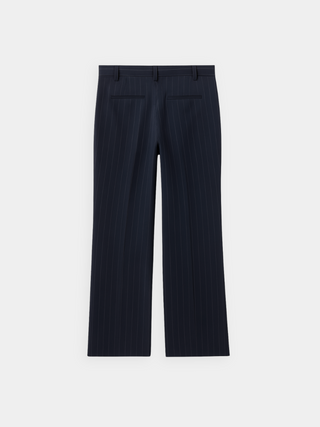 Maison Marlowe | High-Waisted Pinstripe Trousers – Wide-Leg Tailored Fit