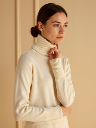 Maison Marlowe | Wool Turtleneck Sweater