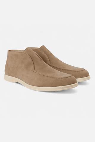 Maison Marlowe | High-Top Suede Loafers