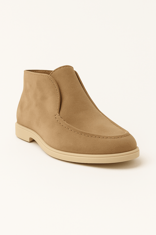 Maison Marlowe | High-Top Suede Loafers
