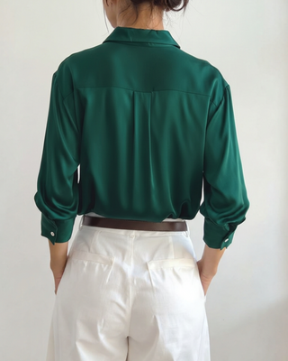 Maison Marlowe | Women's Button-Up Shirt - Long Sleeve