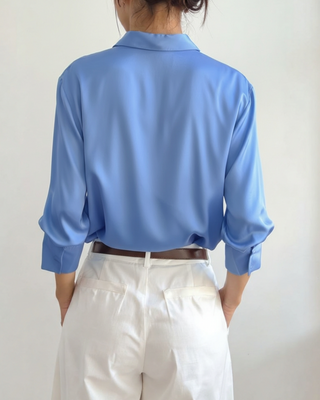 Maison Marlowe | Women's Button-Up Shirt - Long Sleeve