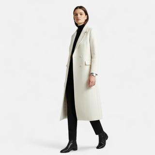 Maison Marlowe | Women's Double-Breasted Long Trench Coat