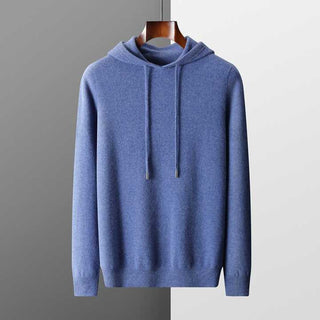 Maison Marlowe | Men’s Wool Knitted Hoodie – Classic Pullover Design