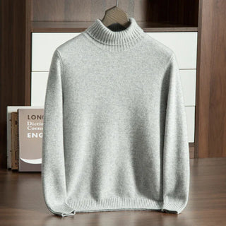 Maison Marlowe | Men’s Wool Turtleneck Sweater – Classic Knit Design
