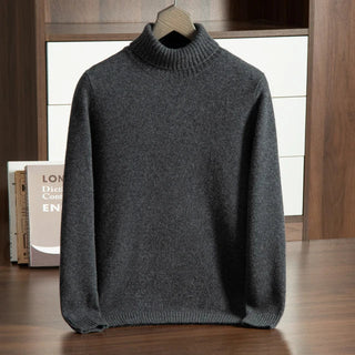 Maison Marlowe | Men’s Wool Turtleneck Sweater – Classic Knit Design