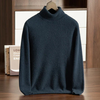 Maison Marlowe | Men’s Wool Turtleneck Sweater – Classic Knit Design