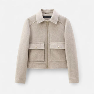 Maison Marlowe | Women’s Elegant Winter Zip Jacket
