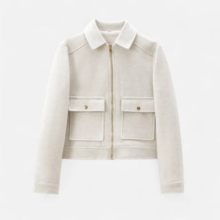Maison Marlowe | Women’s Elegant Winter Zip Jacket
