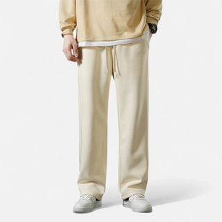 Maison Marlowe | Men’s Relaxed Drawstring Trousers – Comfort-Fit Jogger Pants