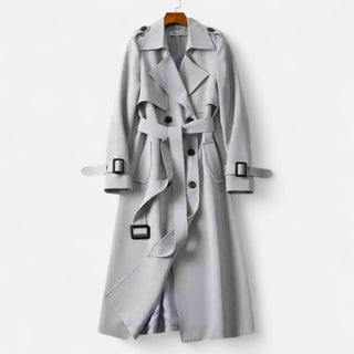 Maison Marlowe | Classic Double-Breasted Belted Trench Coat