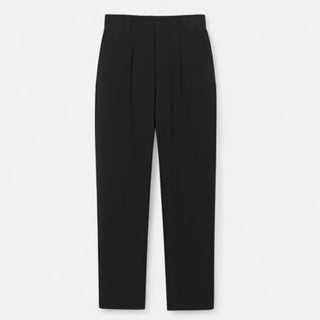 Maison Marlowe | Men’s Tailored Pleated Trousers – Smart Tapered Fit