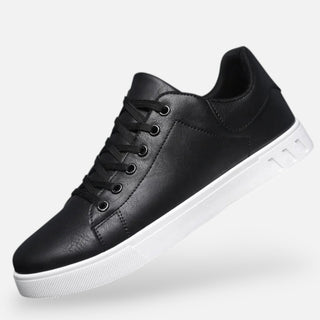 Maison Marlowe | Men’s Leather Low-Top Sneakers – Minimalist Everyday Design