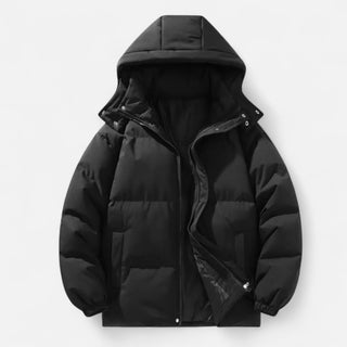 Maison Marlowe | Men’s Puffer Jacket – Insulated Winter Hooded Coat