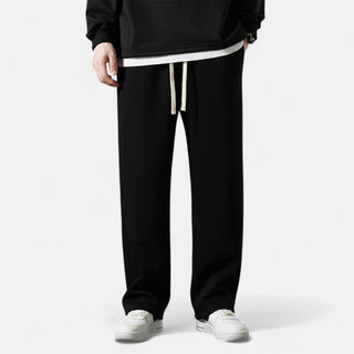 Maison Marlowe | Men’s Relaxed Drawstring Trousers – Comfort-Fit Jogger Pants