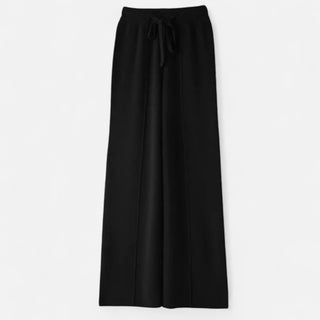 Maison Marlowe | Women's Wool Knit Wide-Leg Lounge Trousers