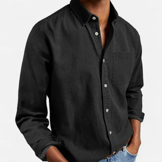 Maison Marlowe | Men’s Brushed Oxford Shirt – Classic Button-Down Design