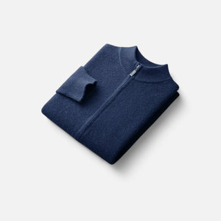 Maison Marlowe | Men’s Wool Blend Cardigan – Minimalist Open-Front Knit
