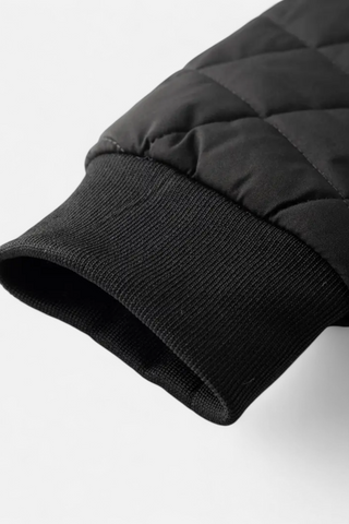 Maison Marlowe | Men’s Quilted Winter Jacket – Fleece-Lined Zip-Up