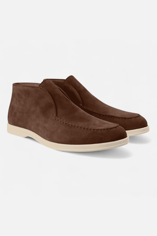 Maison Marlowe | High-Top Suede Loafers