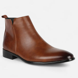 Maison Marlowe | Men’s Chelsea Boots – Sleek Square-Toe Design