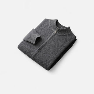 Maison Marlowe | Men’s Wool Blend Cardigan – Minimalist Open-Front Knit