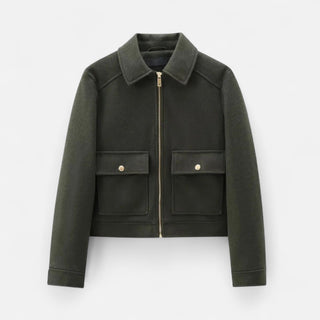 Maison Marlowe | Women’s Elegant Winter Zip Jacket