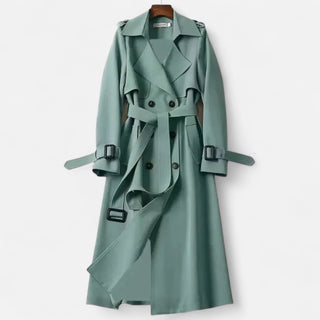 Maison Marlowe | Classic Double-Breasted Belted Trench Coat