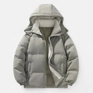 Maison Marlowe | Men’s Puffer Jacket – Insulated Winter Hooded Coat