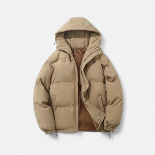 Maison Marlowe | Unisex Hooded Puffer Jacket - Lightweight Insulated Winter Coat